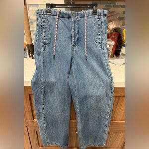 Pilcro Anthropologie Woman’s wide leg Jeans